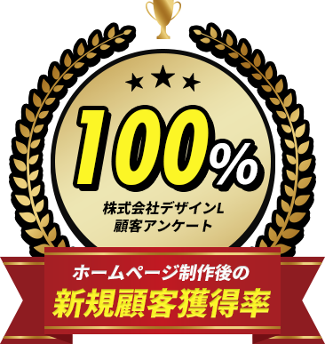 新規顧客獲得率100%